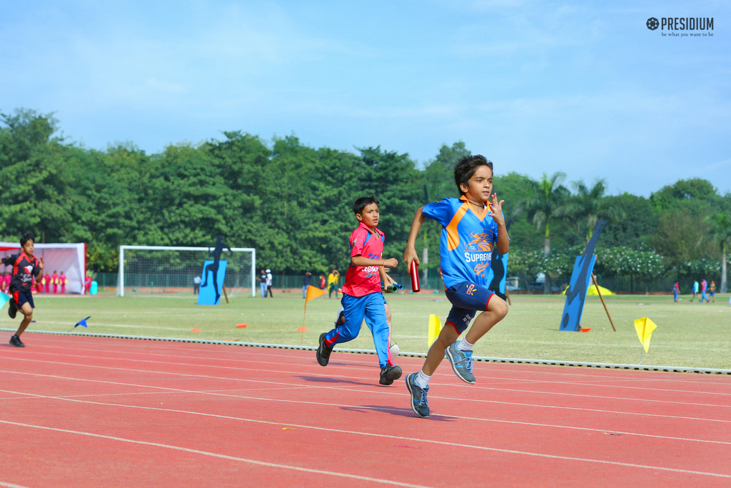 Presidium Rajnagar, PRESIDIUM CELEBRATES ANNUAL SPORTS DAY WITH ARDOUR AND ZEAL